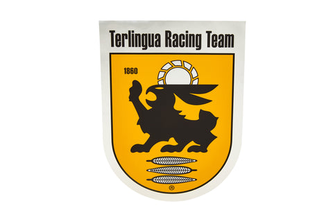 Terlingua Racing Team Shield Fender Decal-Large